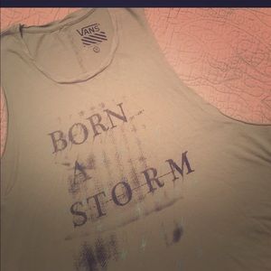 Vans Born A Storm Loose Fit Muscle Tank